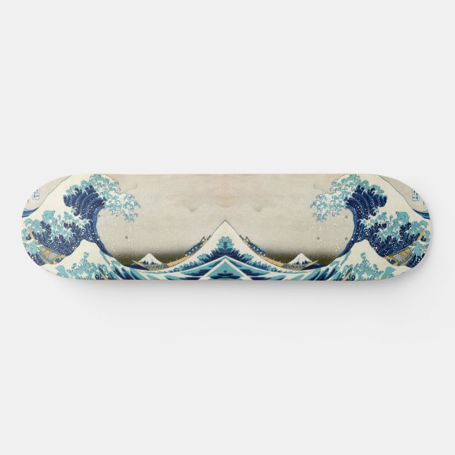 Skateboard Katsushika Hokusai - La Grande vague au large de K (Horz)