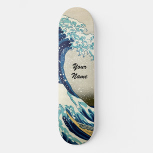 Skateboard Katsushika Hokusai - La Grande vague au large de K
