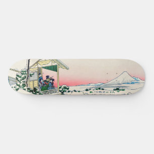 Skateboard Katsushika Hokusai - Maison de thé à Koishikawa