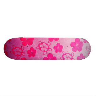 Skateboard Ketmie et tortues roses de Honu