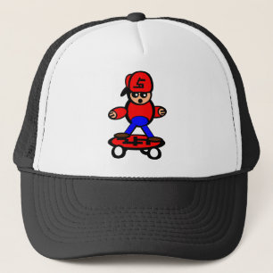 Skateboard-Kind Truckerkappe