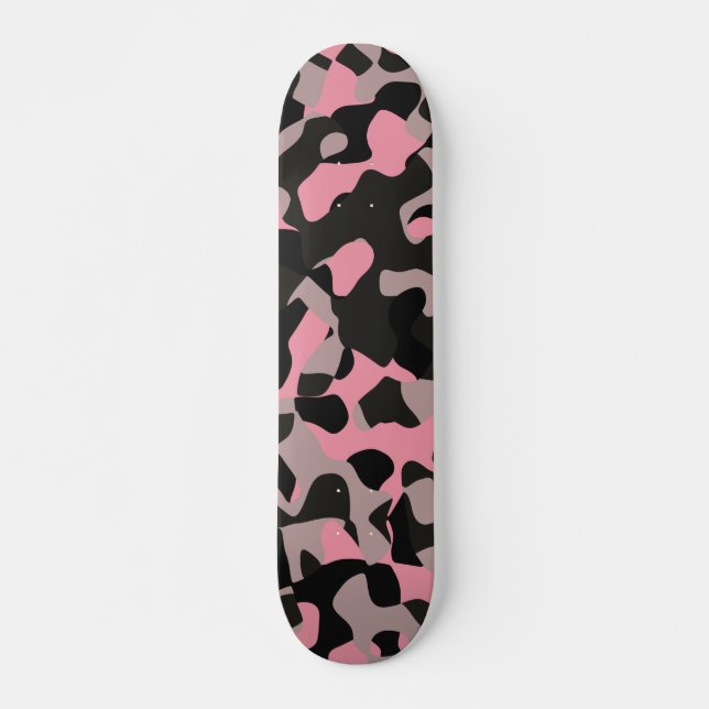 Skateboard Kitty Camo (Devant)