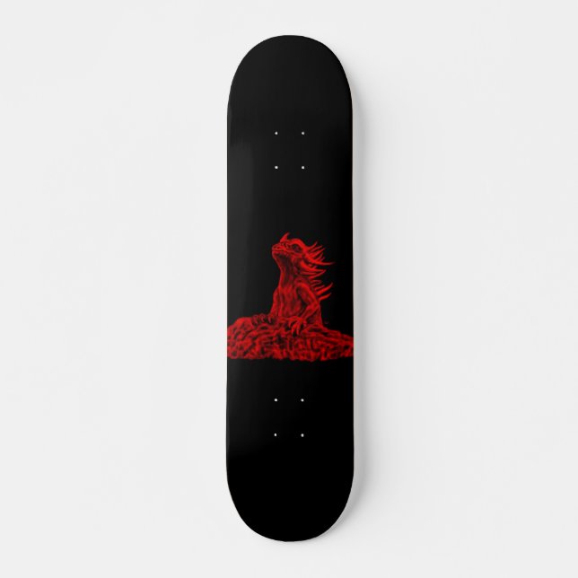 Skateboard Kleine Rote Drache - Dragon (Devant)