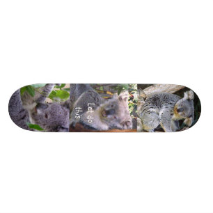 Skateboard Koala Bear" Faisons ceci"_Skateboard