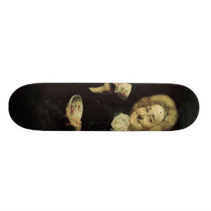 Skateboard Kofetarica Peinture de boisson de café de Kofetari