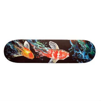 Skateboard Koi