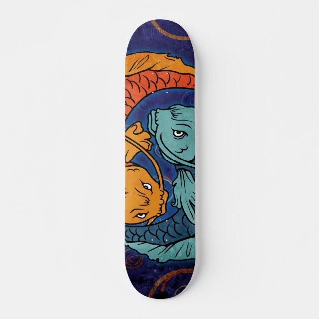 Skateboard Koi Fish (Devant)
