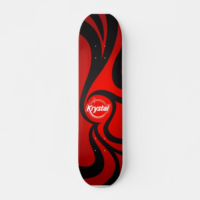 Skateboard Krystal Swirl (Devant)
