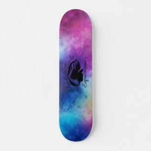Skateboard La blonde et a cassé - planche à roulettes - le