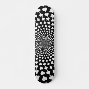 Skateboard La carte de tisonnier adapte à la spirale :