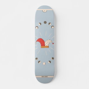 Skateboard La carte tarot Fool ésotérique fortuneteller zodia