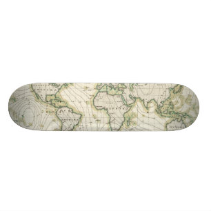 Skateboard La déclinaison magnétique du monde
