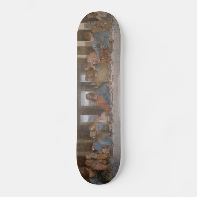 Skateboard La Dernière Cène de Léonard de Vinci (Recto)