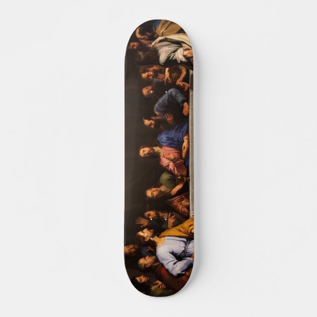 Skateboard La Dernière Suppereur de Philippe de Champaigne (1 (Devant)