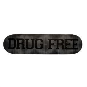 Skateboard La DROGUE LIBÈRENT la planche à roulettes