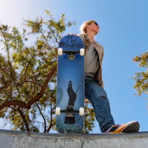 Skateboard La Faucheuse de la marque Blue Dd