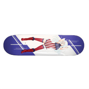 Skateboard La fille des Etats-Unis Manga s'est habillée dans