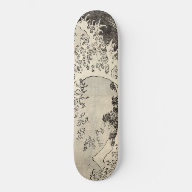 Skateboard La Grande Vague (par Katsushika Hokusai) (Recto)