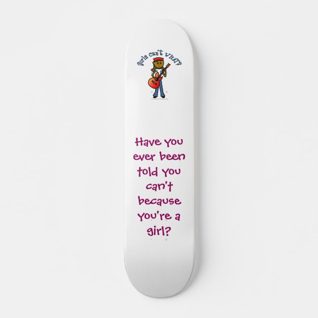 Skateboard La Guitare de Dark Girl (Devant)