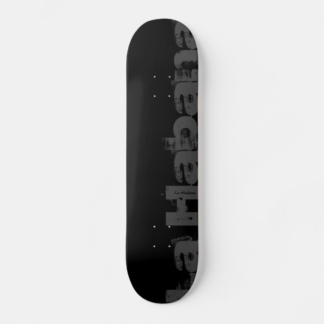Skateboard La Habana - Style Urbain - Ski (Recto)