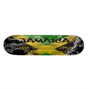 Skateboard La Jamaïque le plus grand petit endroit sur terre