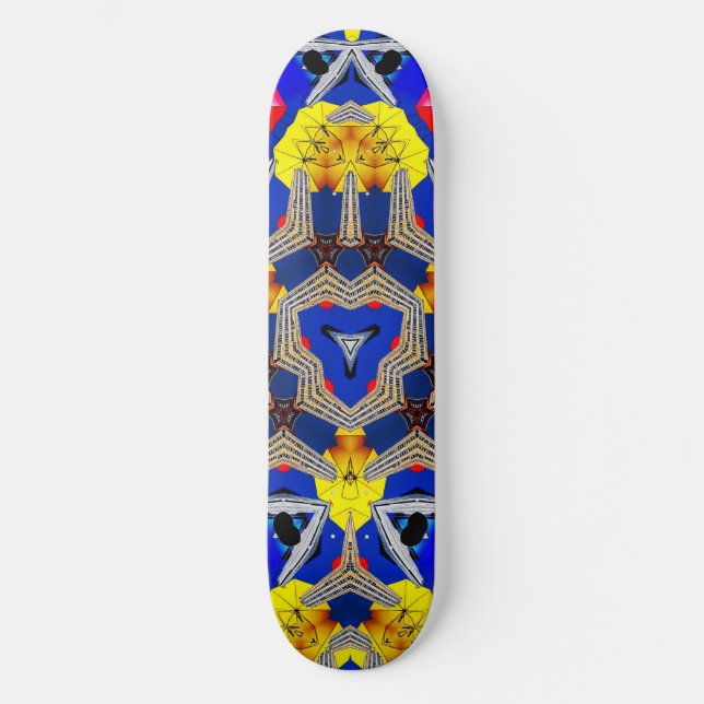 Skateboard LA KALEIDOSCOPE DE LA VIE (Recto)