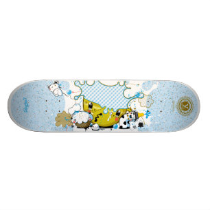 Skateboard La Leche "Merendando " d'AMO de Yo