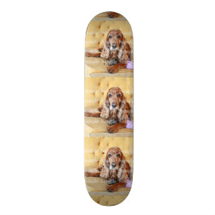 Skateboard La photo commémorative d'animal familier