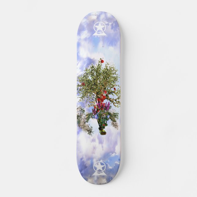 Skateboard La planche à roulettes d'arbre de Bodhi du vol du (Recto)