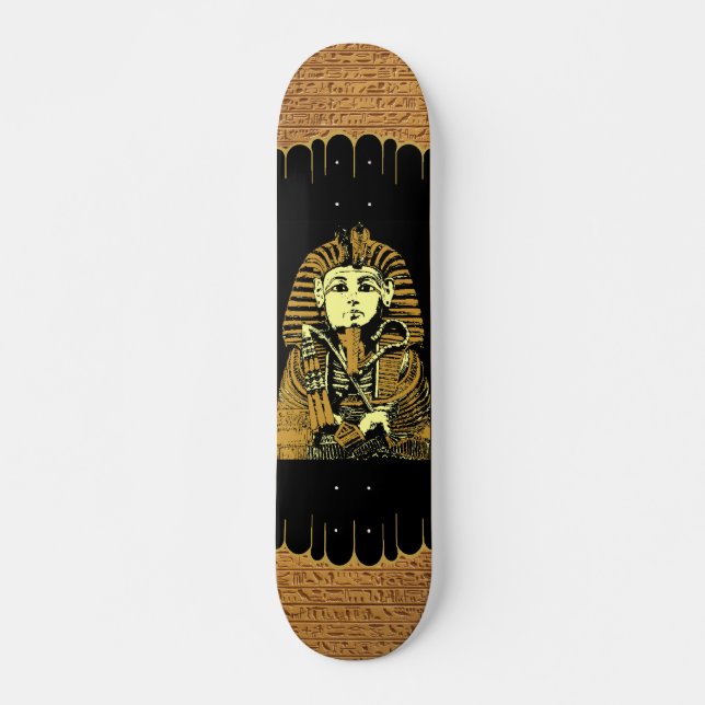Skateboard La planche à roulettes de pharaon (Devant)