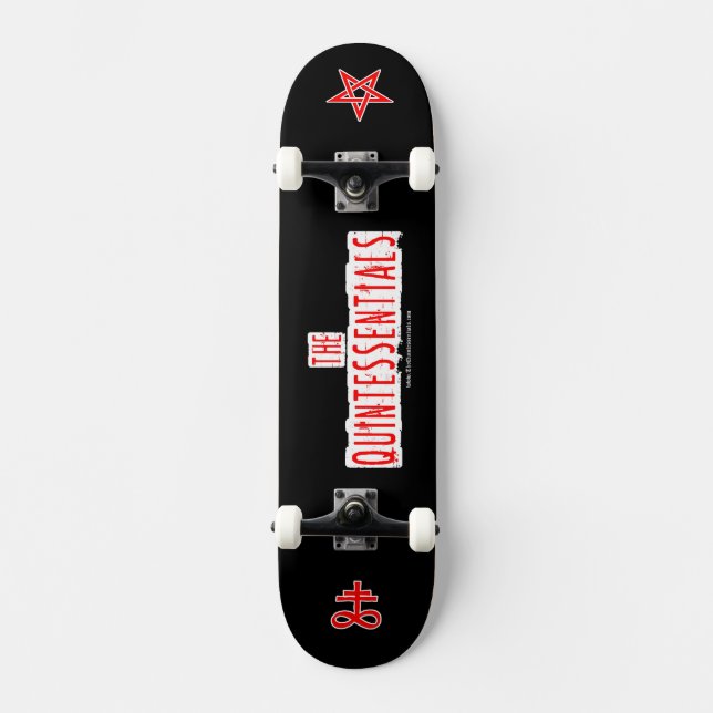 Skateboard La planche à roulettes de Quintessentials ! (Recto)