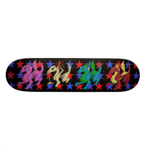 Skateboard La planche à roulettes des enfants de dragon