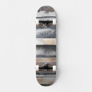 Skateboard La terre et fumée I