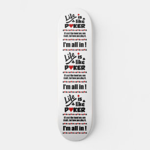 Skateboard La VIE AIMENT des planches à roulettes de