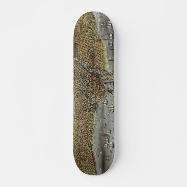 Skateboard La ville de Chicago Illinois à partir de 1874 (Devant)