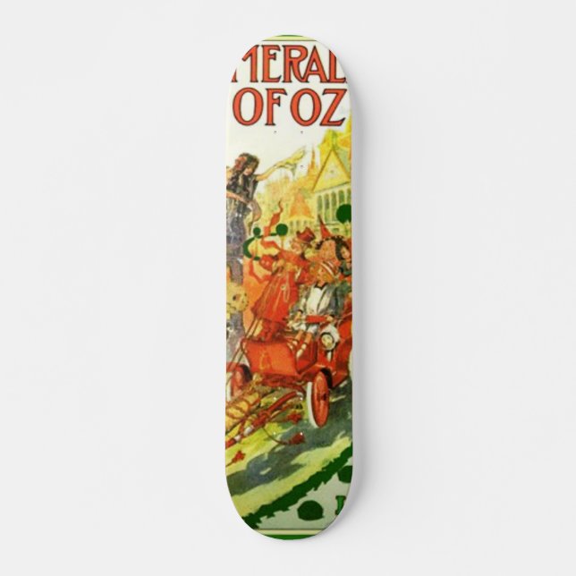 Skateboard La ville verte de l'once (Devant)