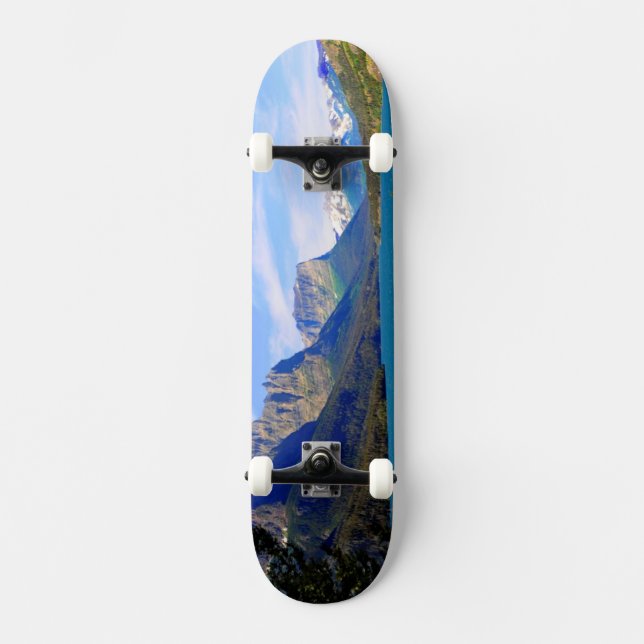 Skateboard Lac st. Mary, parc national de glacier, Montana (Recto)