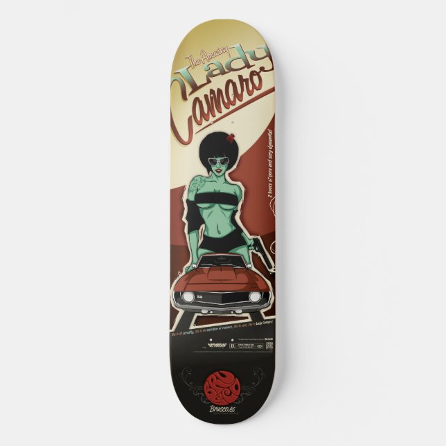 Skateboard LadyCamaro (Recto)