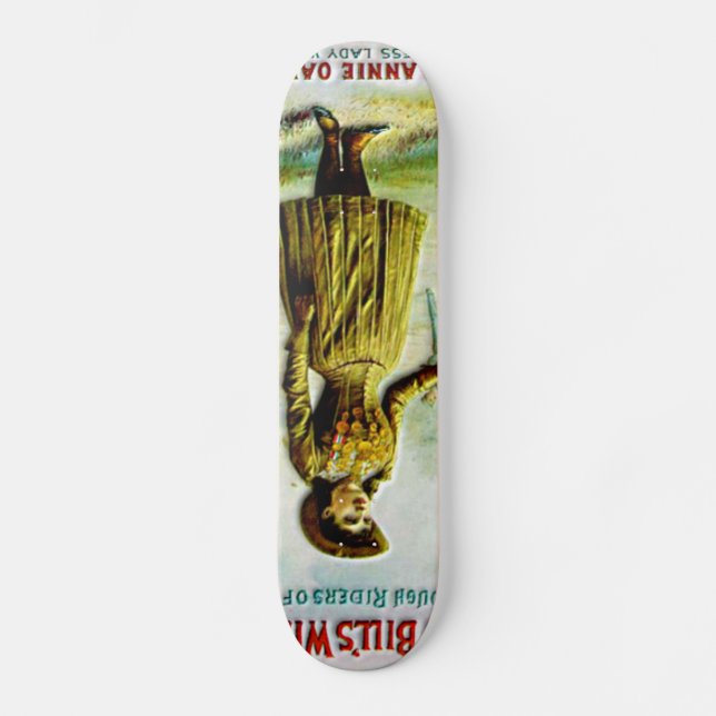 Skateboard L'affiche occidentale sauvage Annie Oakley de (Recto)