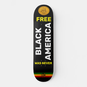 SKATEBOARD L'AMÉRIQUE NOIRE N'A JAMAIS ÉTÉ GRATUITE