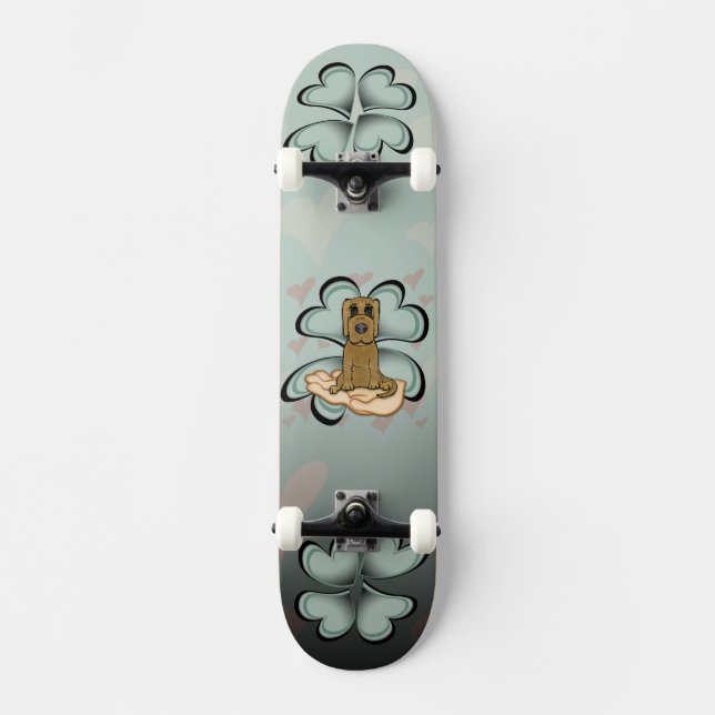 Skateboard L'amour des chiots (Recto)