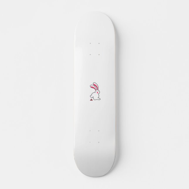 Skateboard Lapin Pee (Devant)