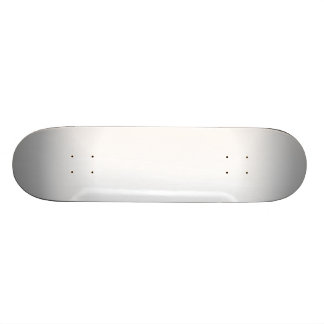 Skateboard L'argent et le radial blanc se fanent
