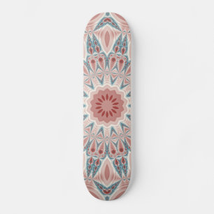 Skateboard L'art fractal moderne du kaléidoscope de Mandala
