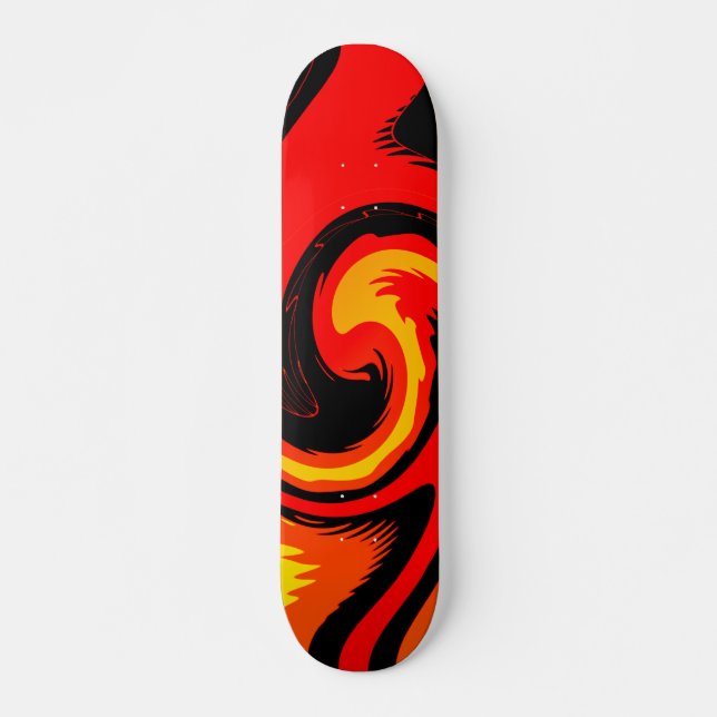Skateboard Lava (Devant)