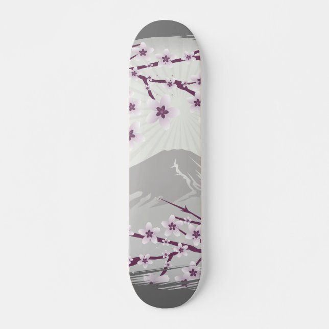 Skateboard Lavender Blossom (Devant)