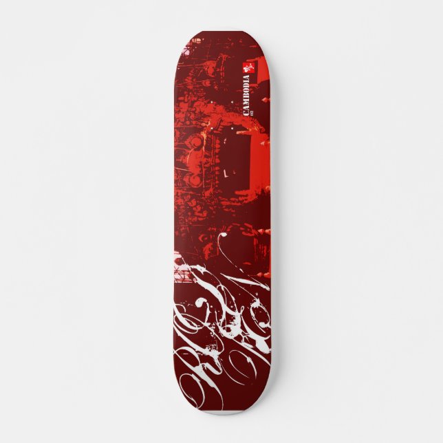 Skateboard Le Cambodge : deux (Devant)