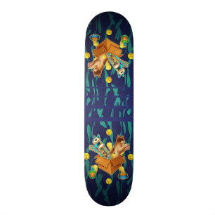 Skateboard Le chat de Schrödinger