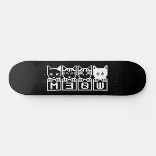 SKATEBOARD LE CHATS M30W 8 BITS