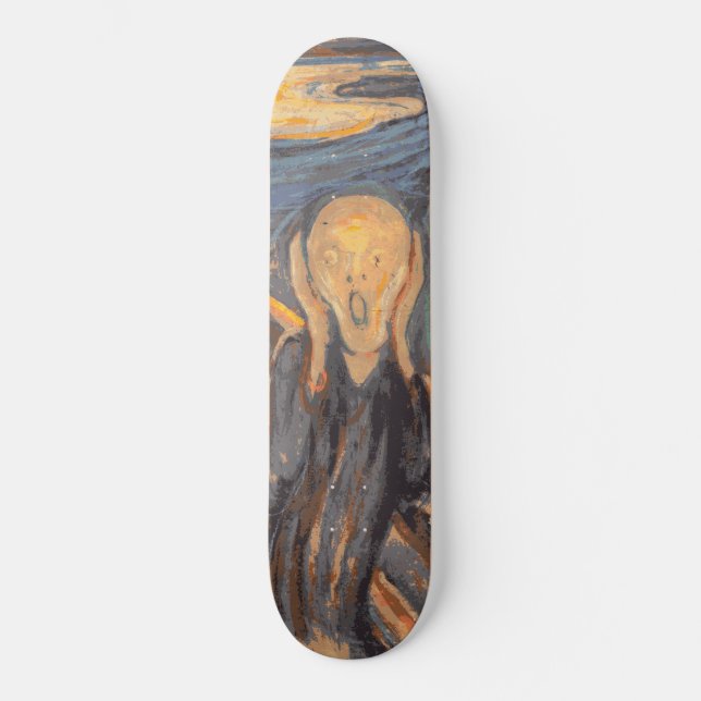 Skateboard Le cri (Recto)